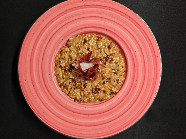 Risotto de jamón ibérico